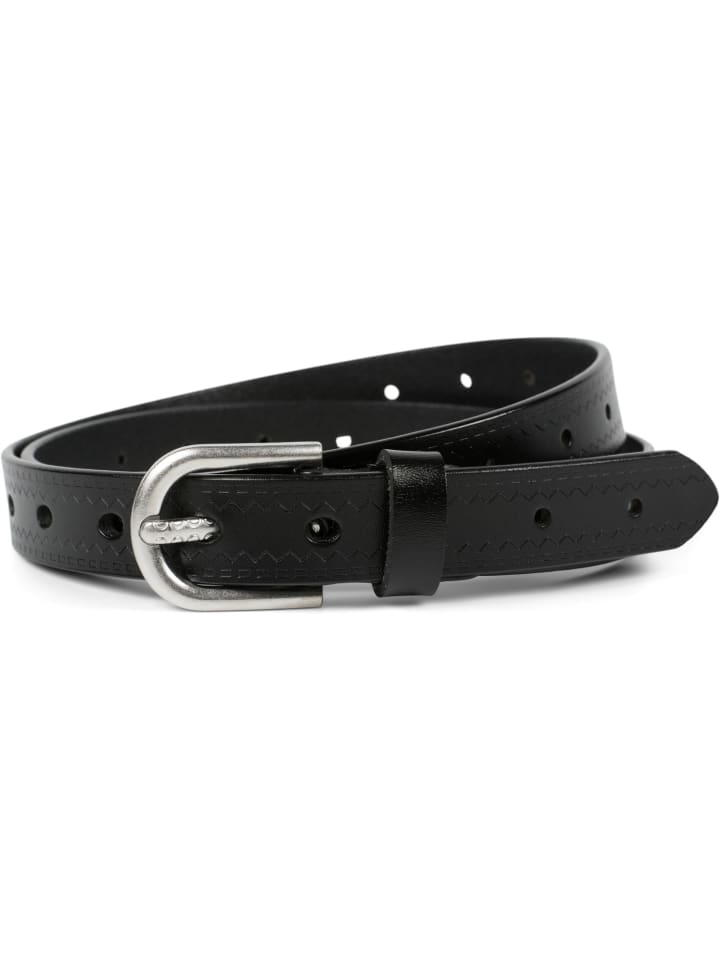 styleBREAKER Gürtel in Schwarz günstig kaufen