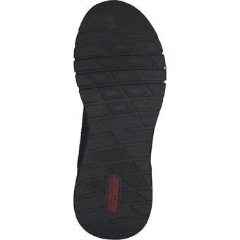 Rieker Sneaker Bootie in schwarz