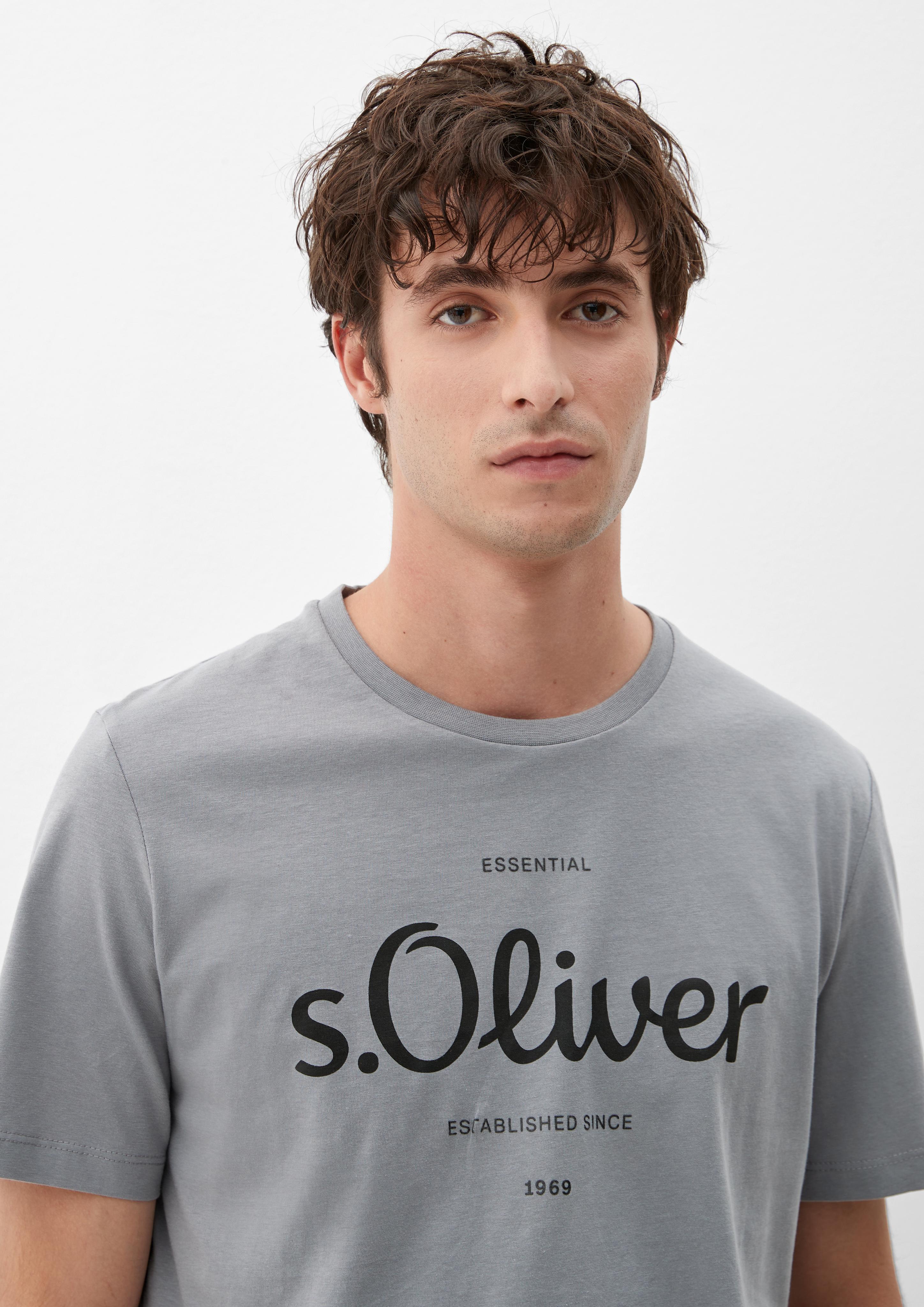 Labelshirt aus Jersey  03.899.32.6954-95D1
