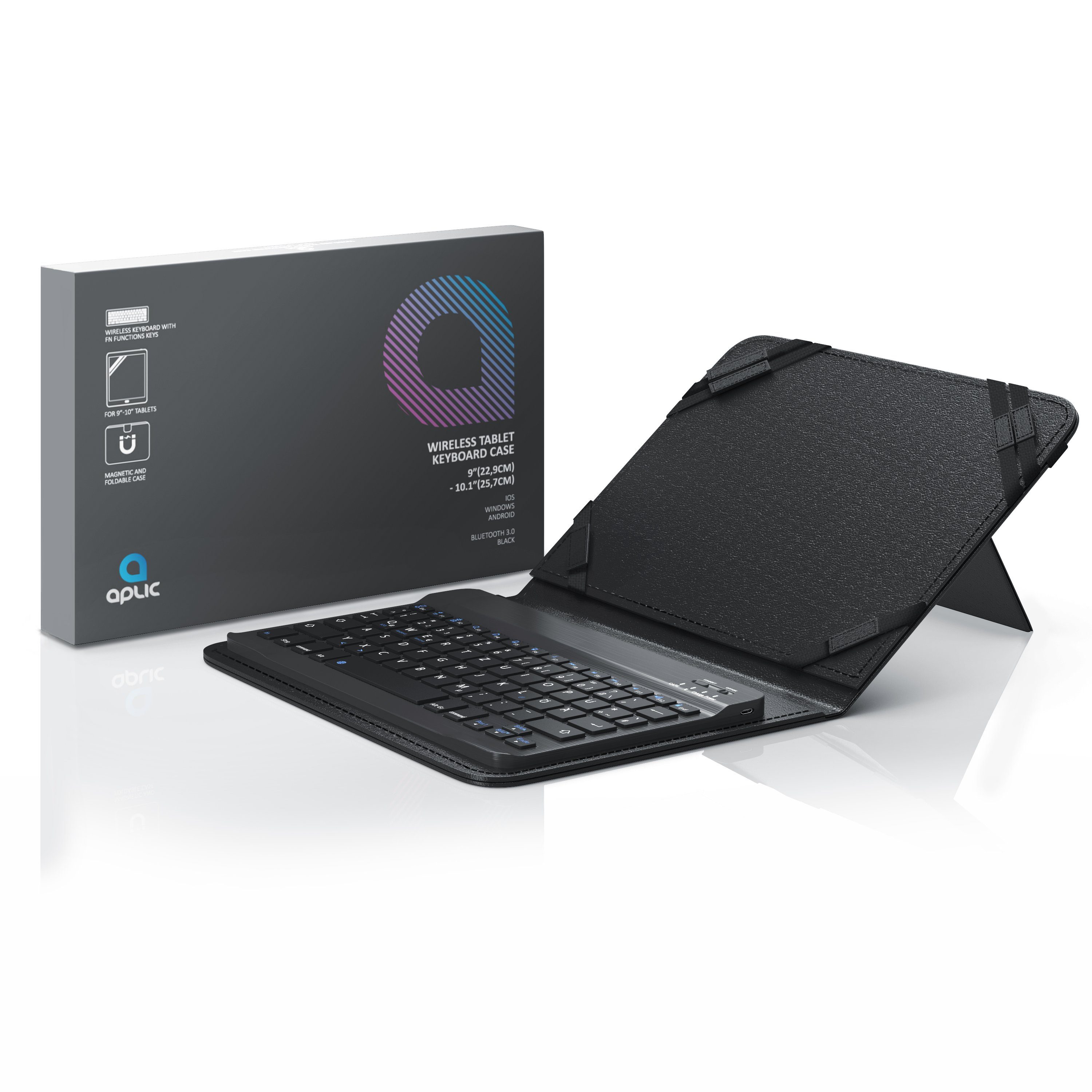 Aplic Tablet-Tastatur (Bluetooth-Keyboard, 9-10