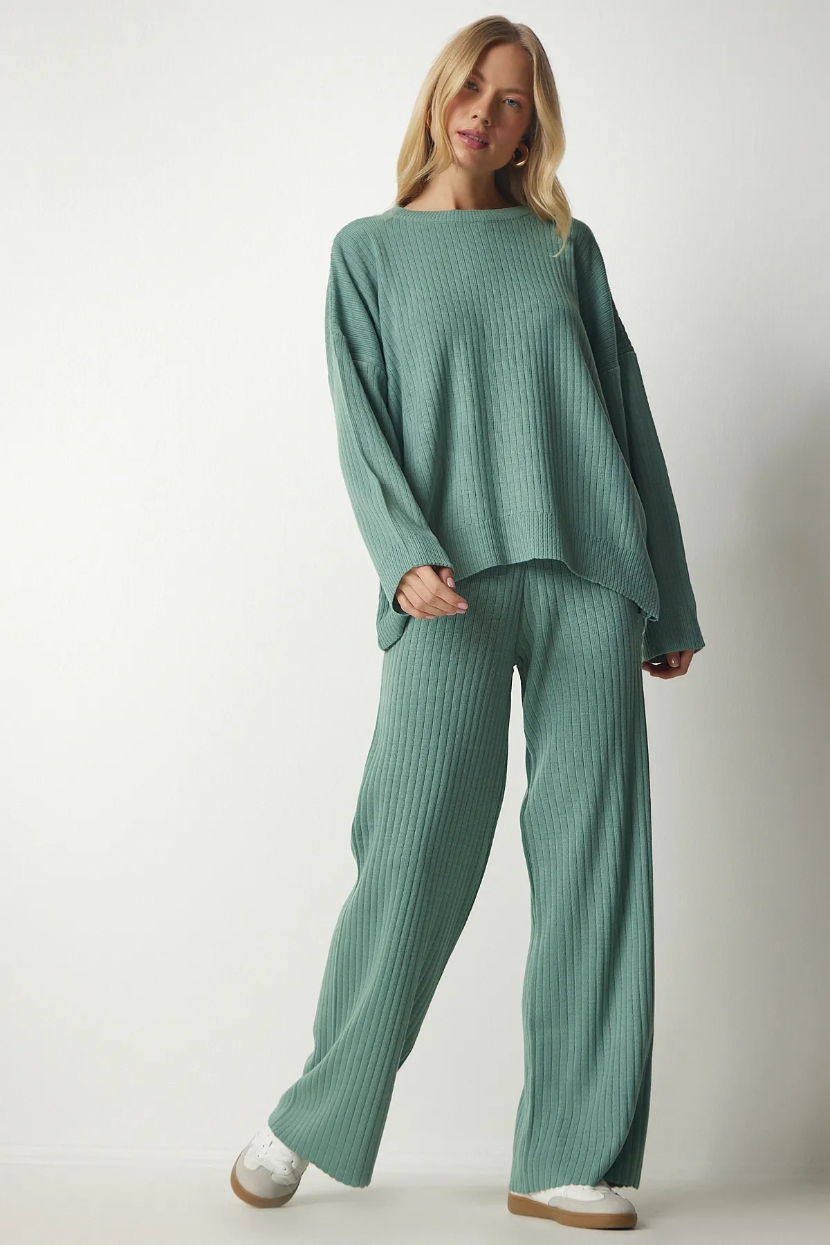 Happiness İstanbul  Zweiteiler - Grün - Regular Fit