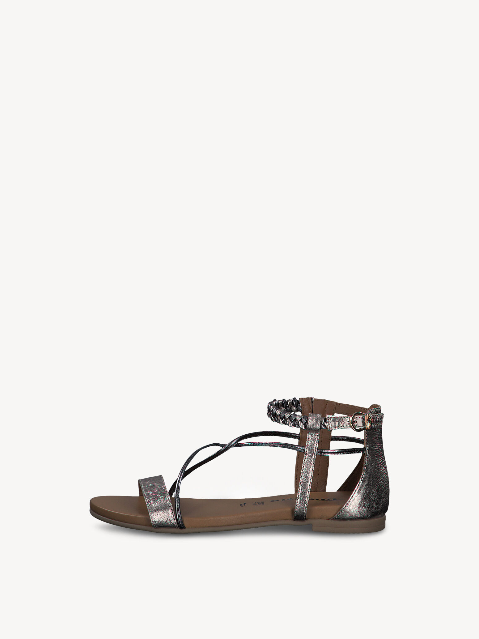 Sandale en cuir - blanc