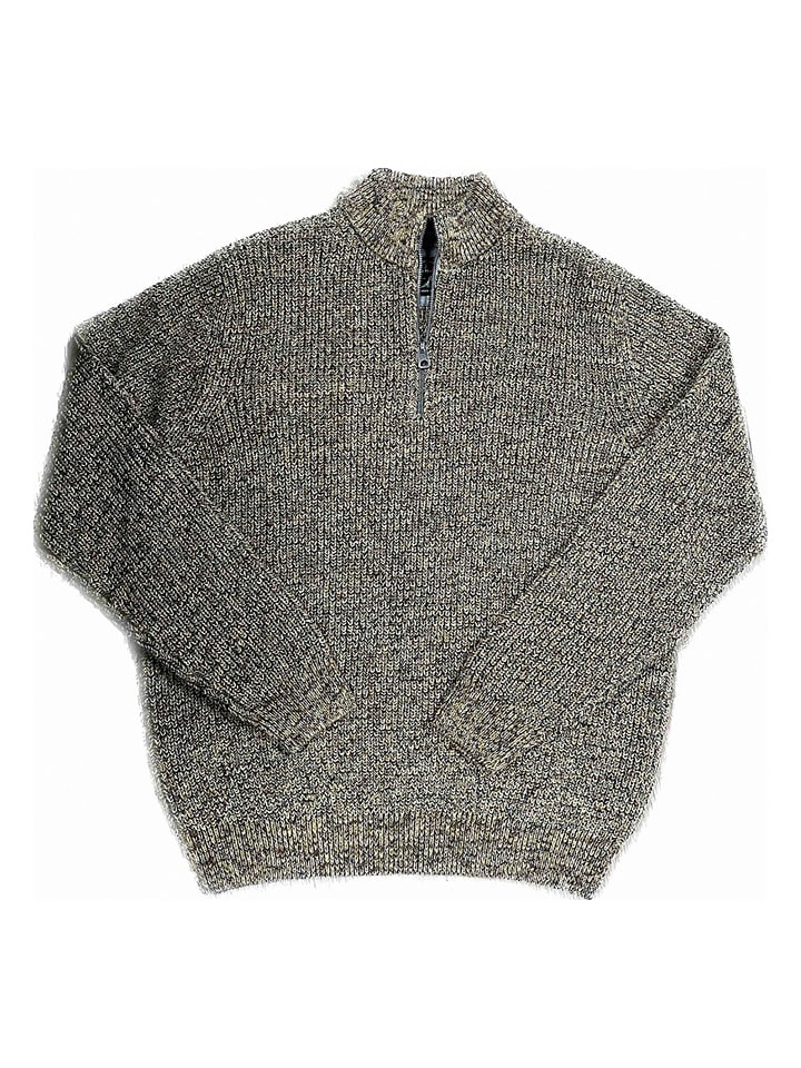 FYNCH-HATTON Pullover in Braun/ Gelb/ Dunkelblau günstig kaufen