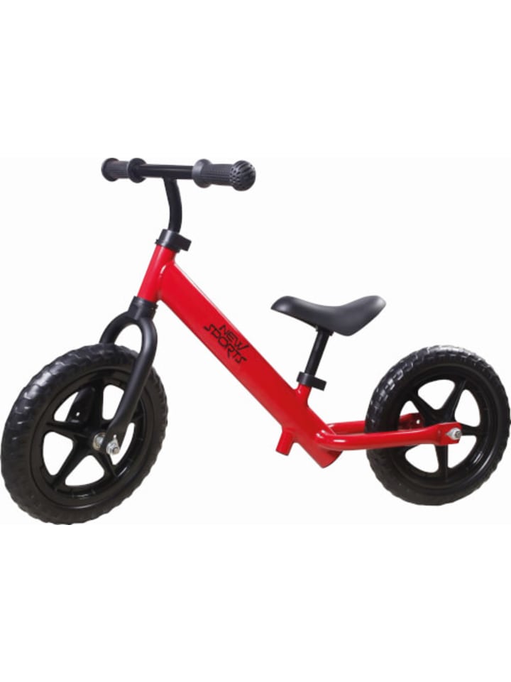 New Sports Laufrad rot mit 12 Zoll EVA Reifen und Aluminium Gestell, belastbar bis 35 kg günstig kaufen onesize