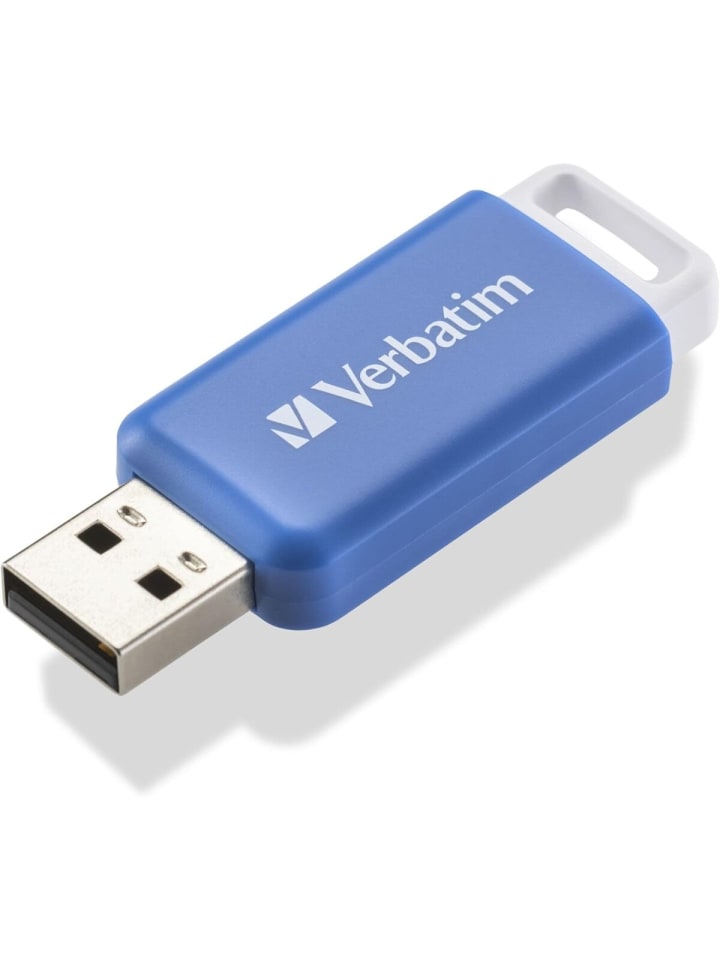 COFI 1453 DataBar USB 2.0 Stick mit Push-and-Click Mechanismus Schule und Büro in Blau günstig kaufen onesize