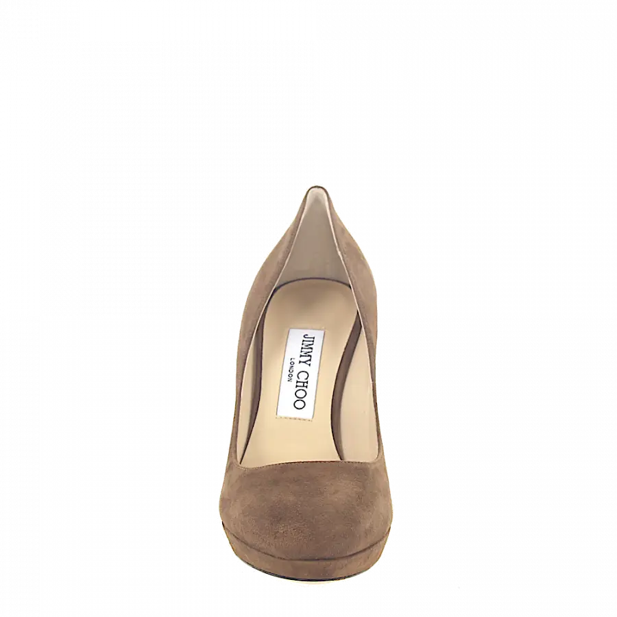 Jimmy Choo - High Heels Pumps HOPE 100 braun - beige