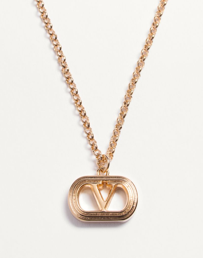 Colar Valentino Ovalete Metal