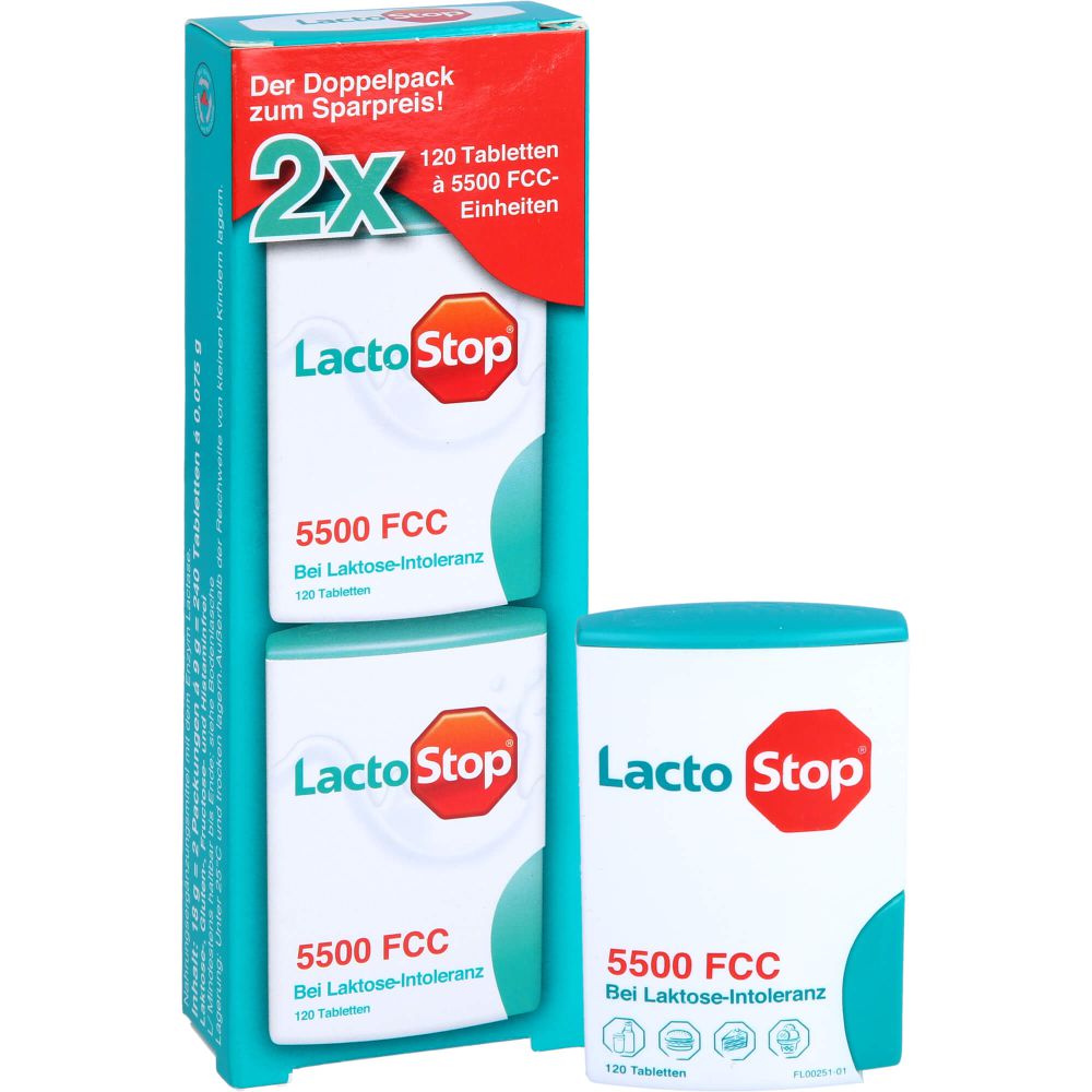 LACTOSTOP 5.500 FCC Tabletten Klickspender Dop.Pa.