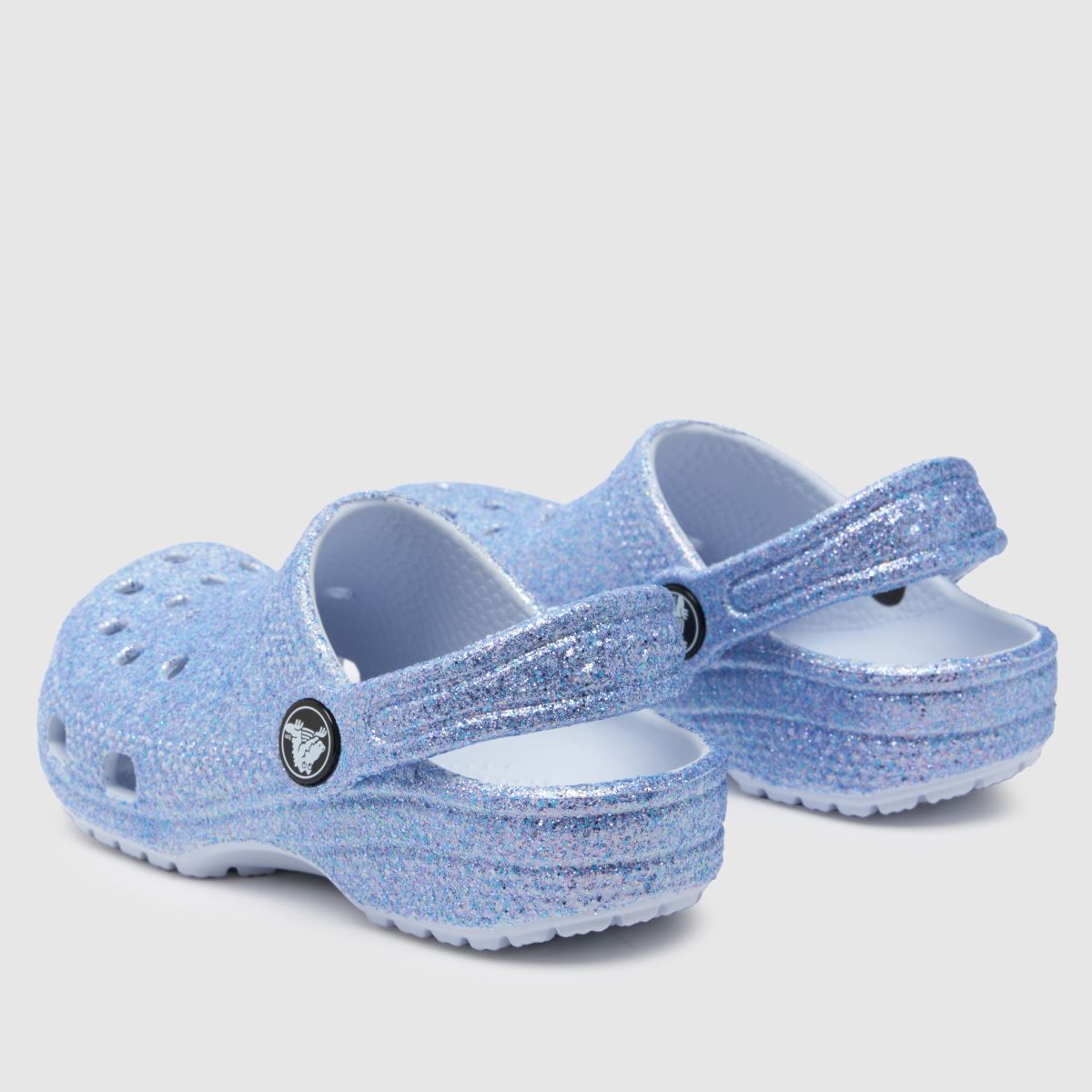 Crocs lila klasszikus csillámos klumpa lány kisgyermek szandál