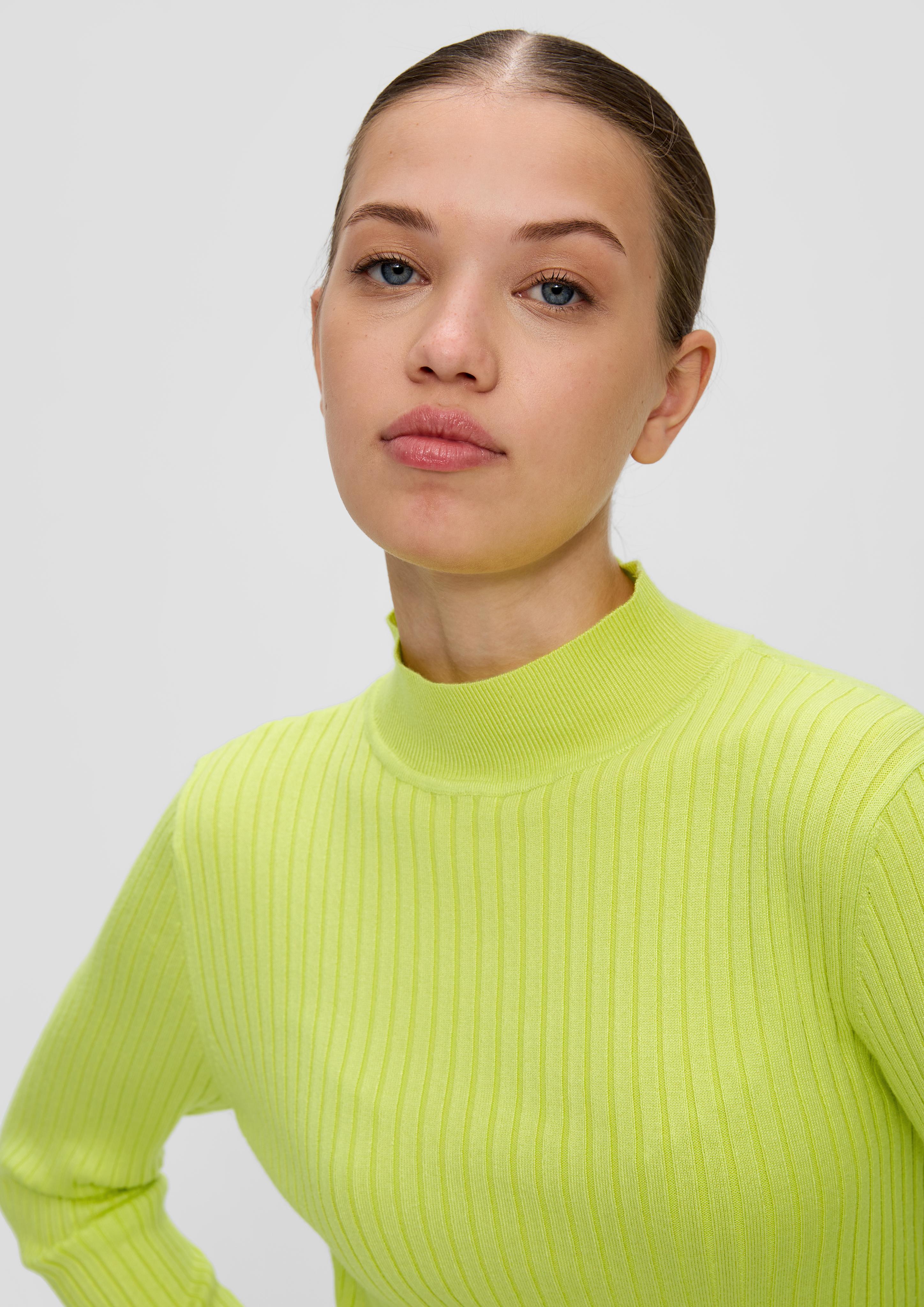 Strickpullover mit Stehkragen  2124396-1177