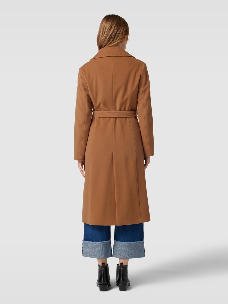 Mantel mit Kaschmir-Anteil in camel