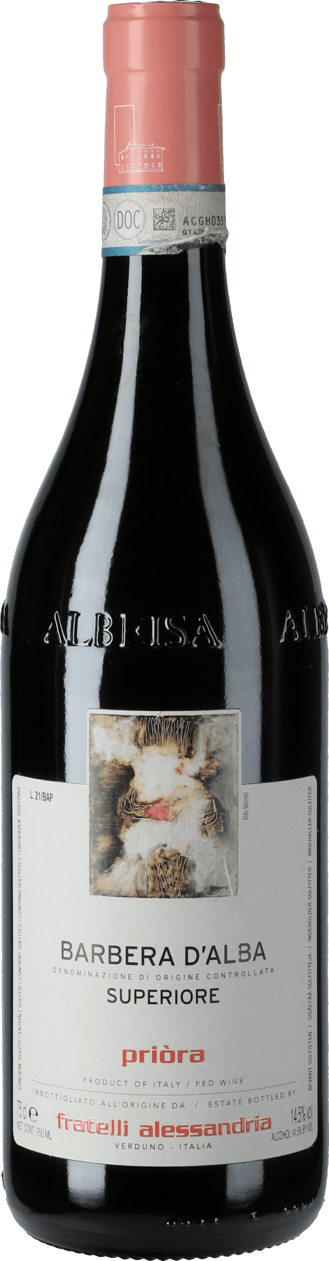 Fratelli Alessandria: Barbera d’Alba Superiore Priora 2020
