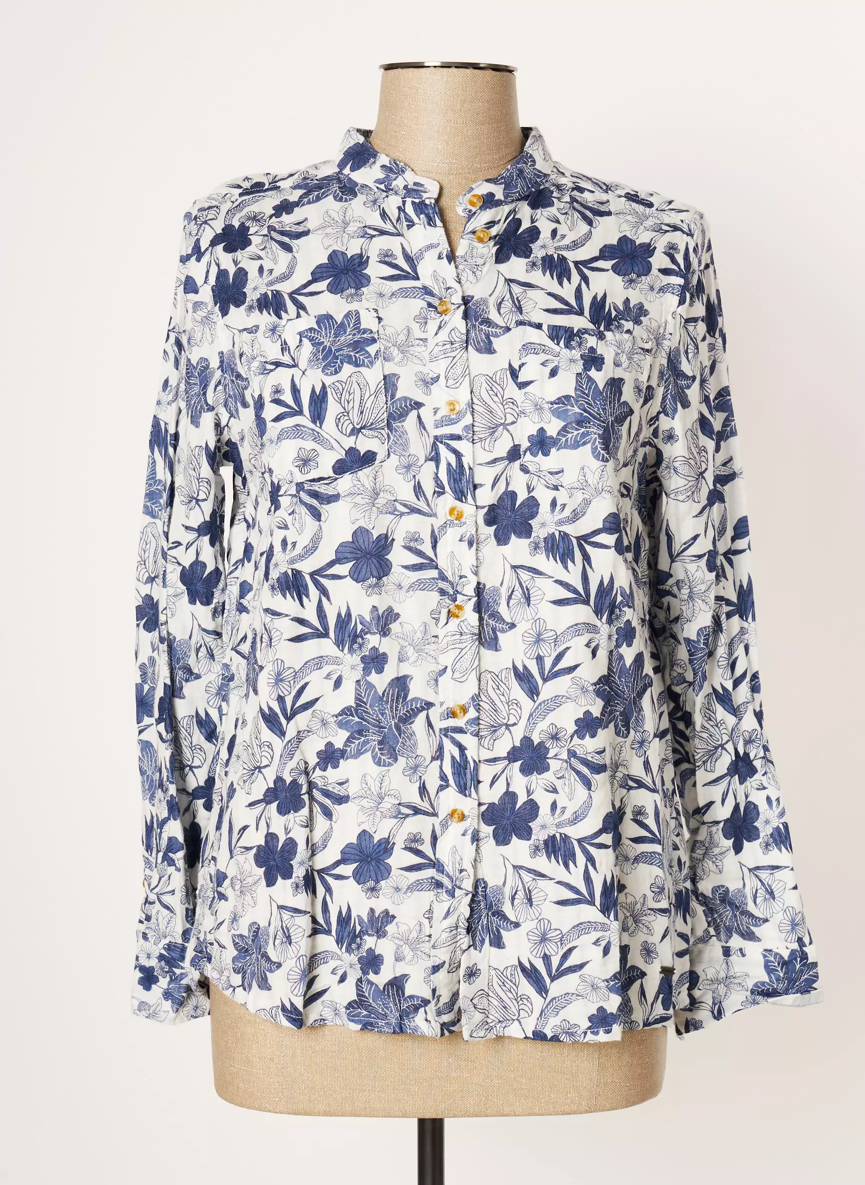 Creeks Chemisiers Femme couleur bleu