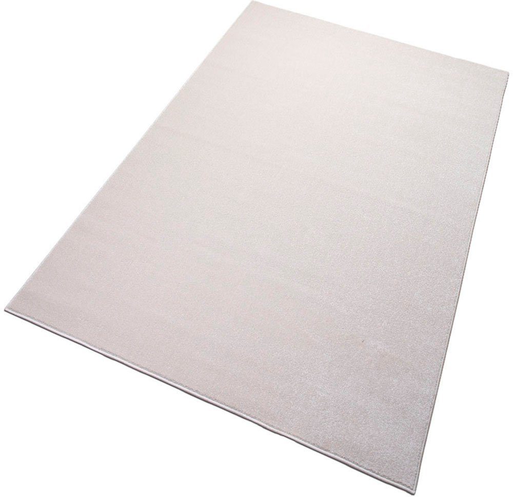 Teppich Pieter, my home, rechteckig, Höhe: 9 mm, mit besonders weichem Flor, Kurzflor,Design-Teppich mit Melange-Effekt