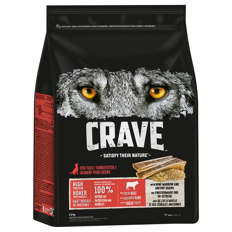 Crave Rind mit Knochenmark & Urgetreide