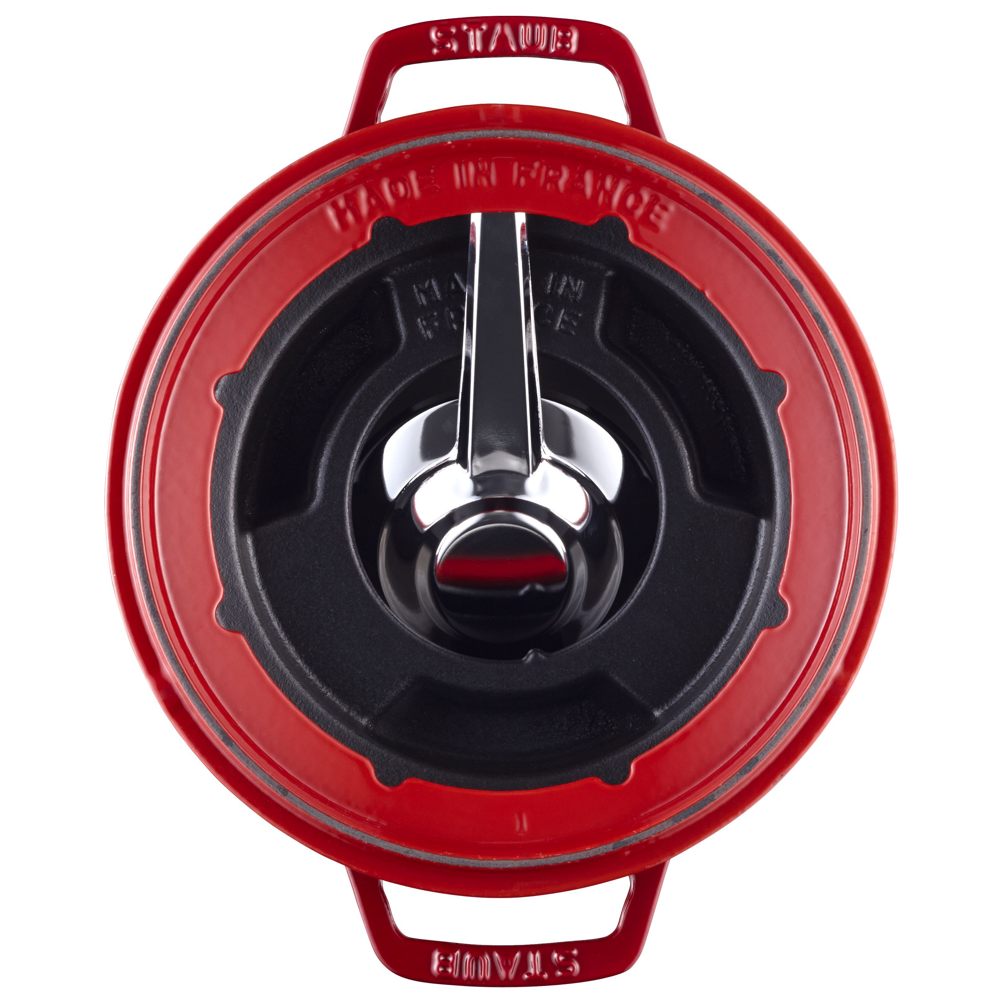 Fondue Set 20 cm, Kirsch-Rot
