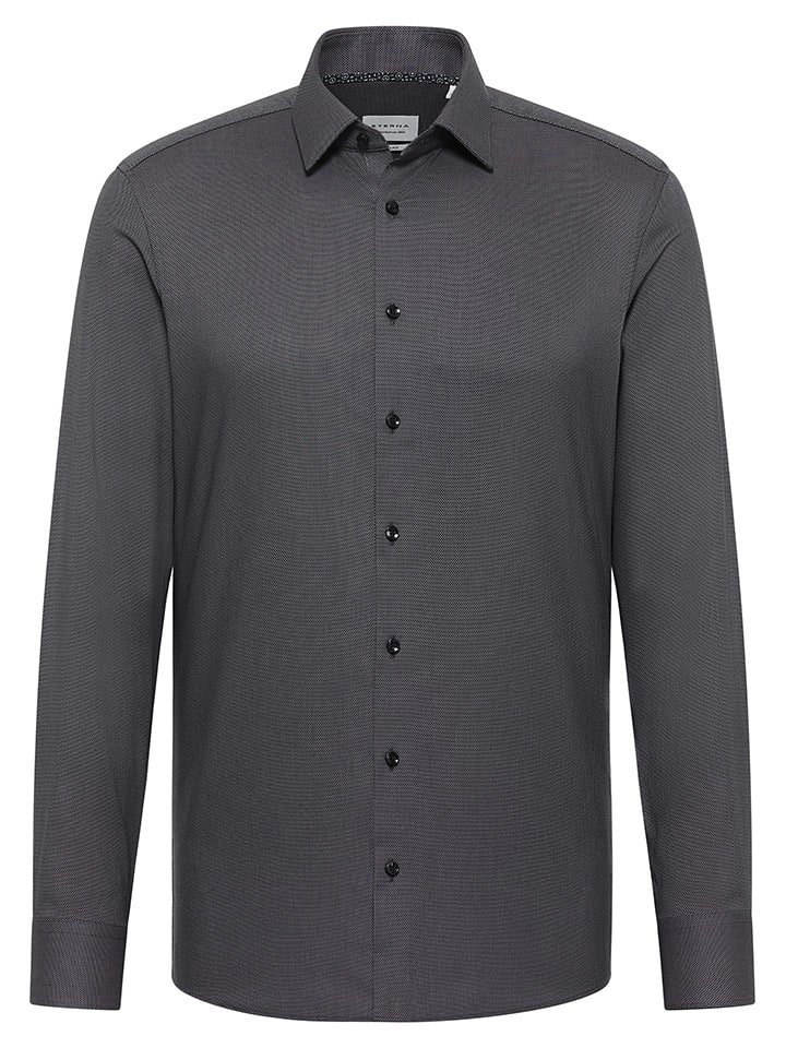 Eterna Hemd - Slim fit - in Anthrazit günstig kaufen
