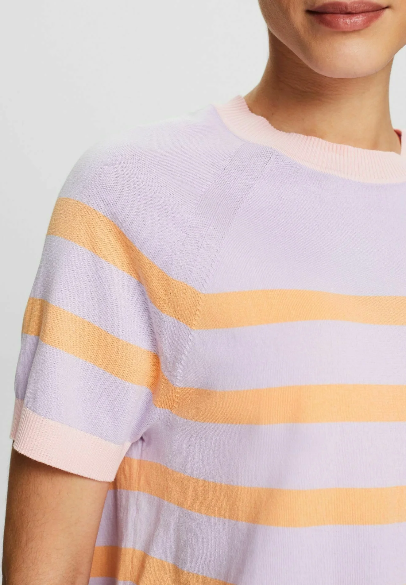 Esprit STRIPED - Camiseta con estampado