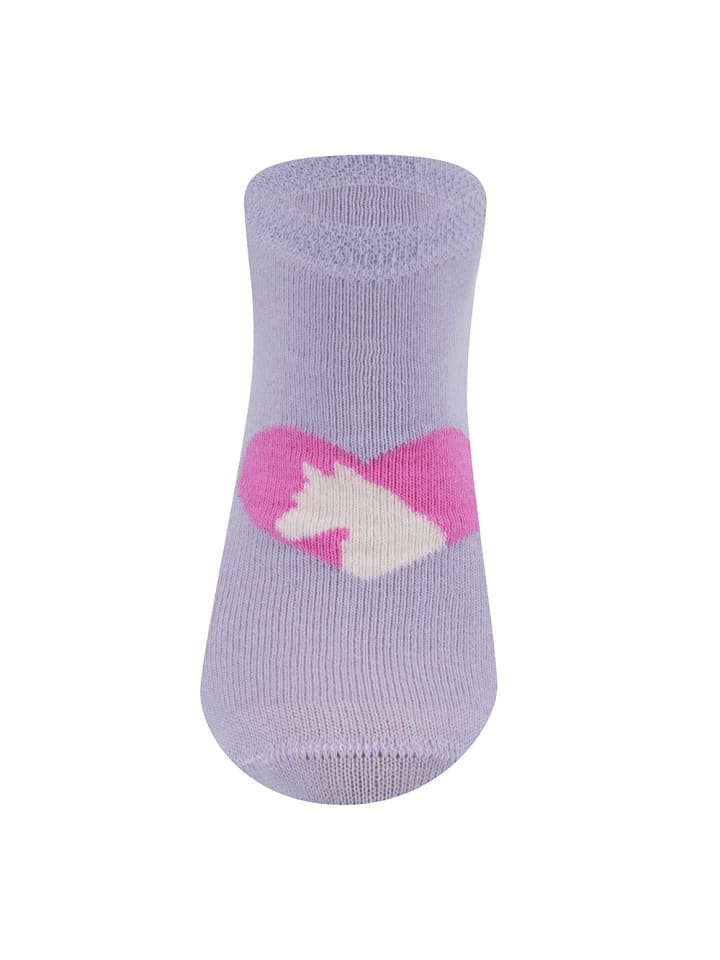 ewers 6er-Set Socken 6er-Set Pferde in flieder-pink günstig kaufen