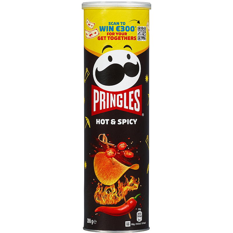 Pringles Pringles 200 g, Hot & spicy