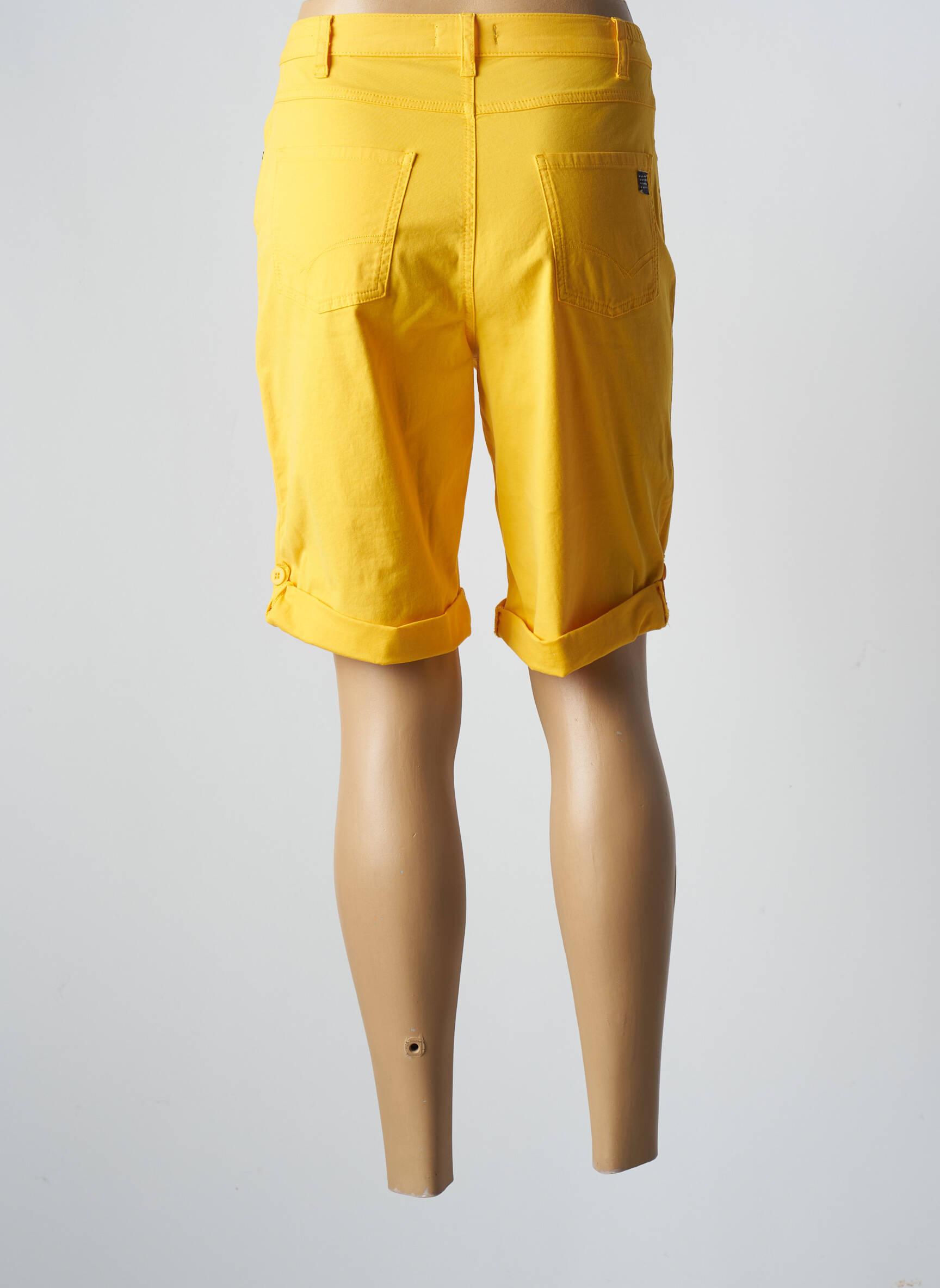 Tbs Bermudas Femme couleur jaune