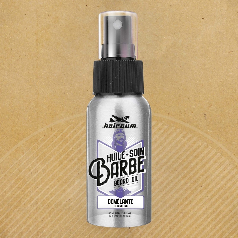 hairgum Huile Barbe Démélante Huile à barbe