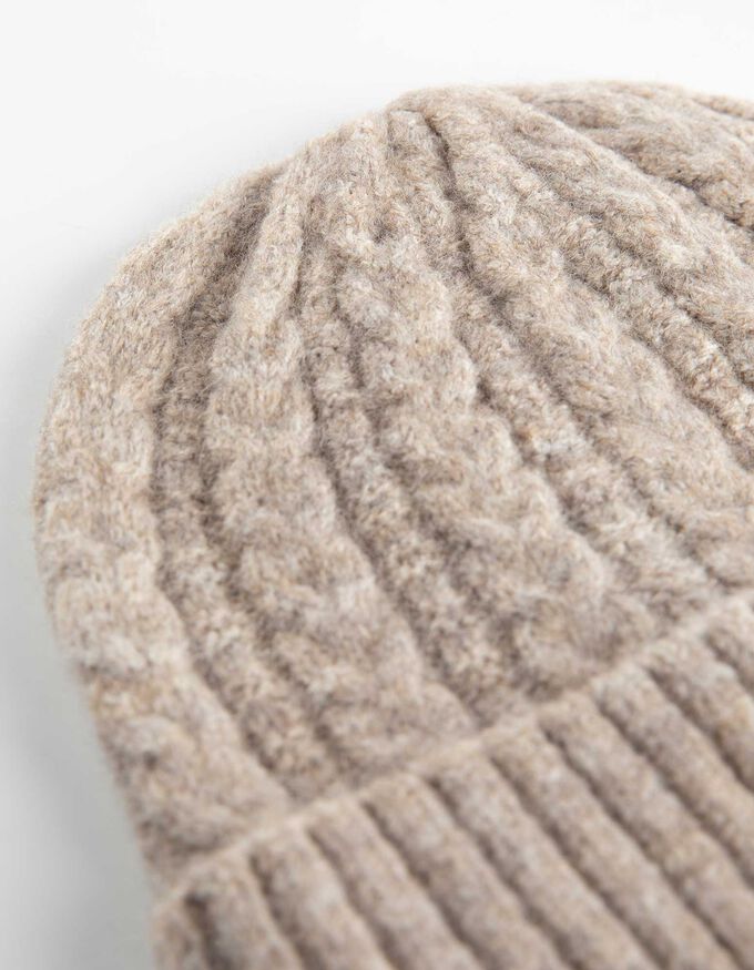 Strickmütze - Woll-Optik