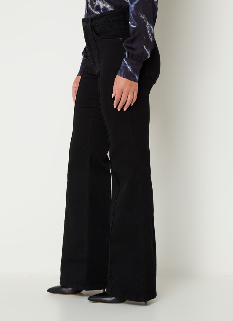 Claudia Sträter Flared jeans with colored wash