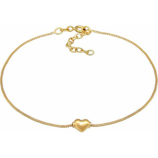 Elli Fußschmuck Kinder Herz Liebe Hübsch 925 Silber