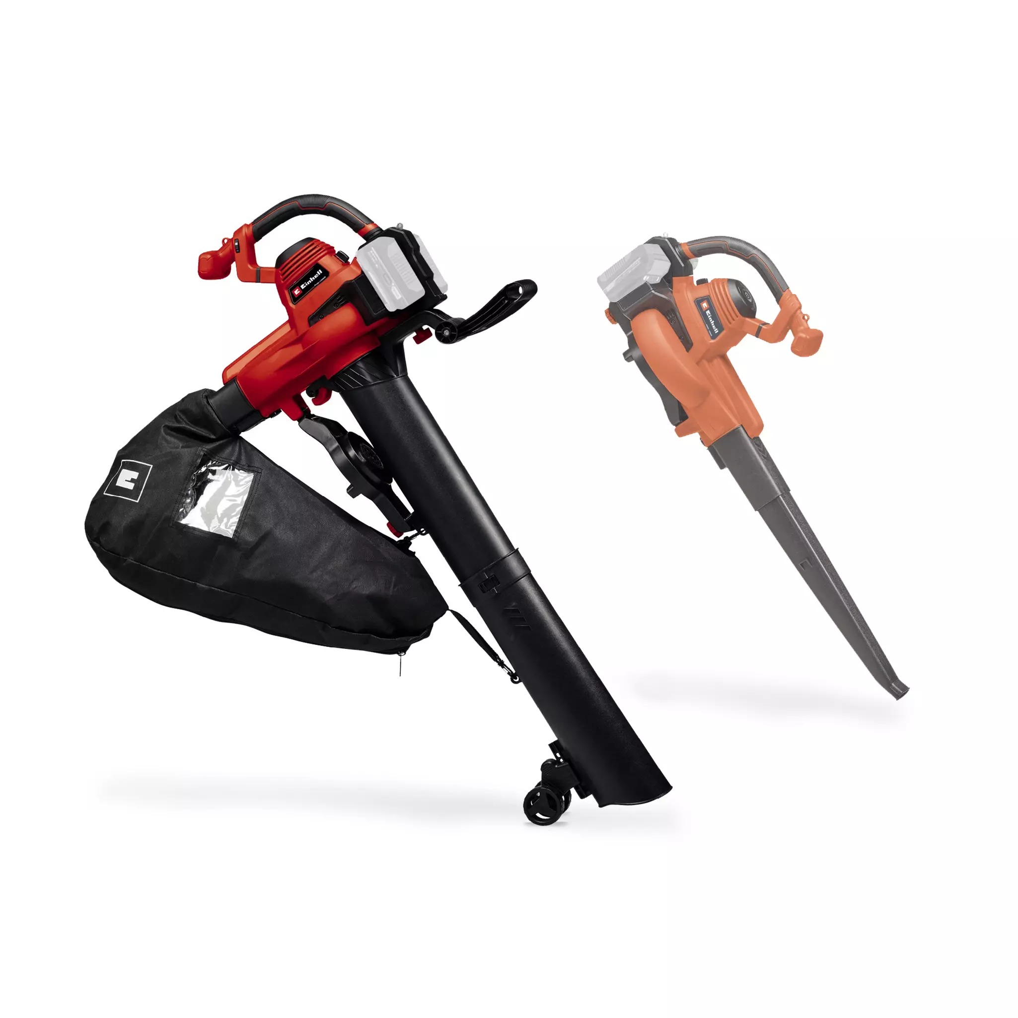 Soprador/aspirador de folhas sem fio Einhell 3433630 GE-CL 36/230 Li E Solo (bateria e carregador não inclusos, na caixa).