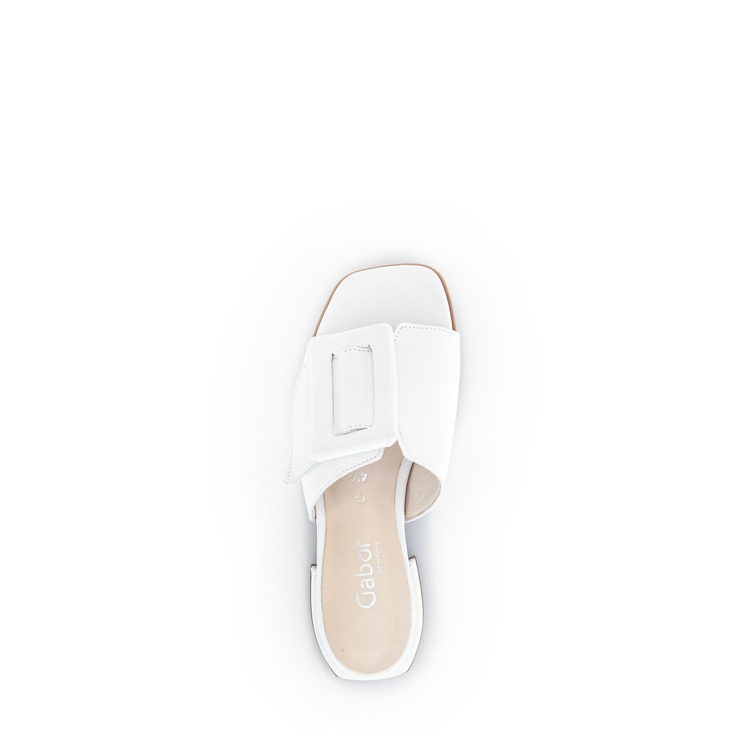 Gabor comfort Pantolette weiß
