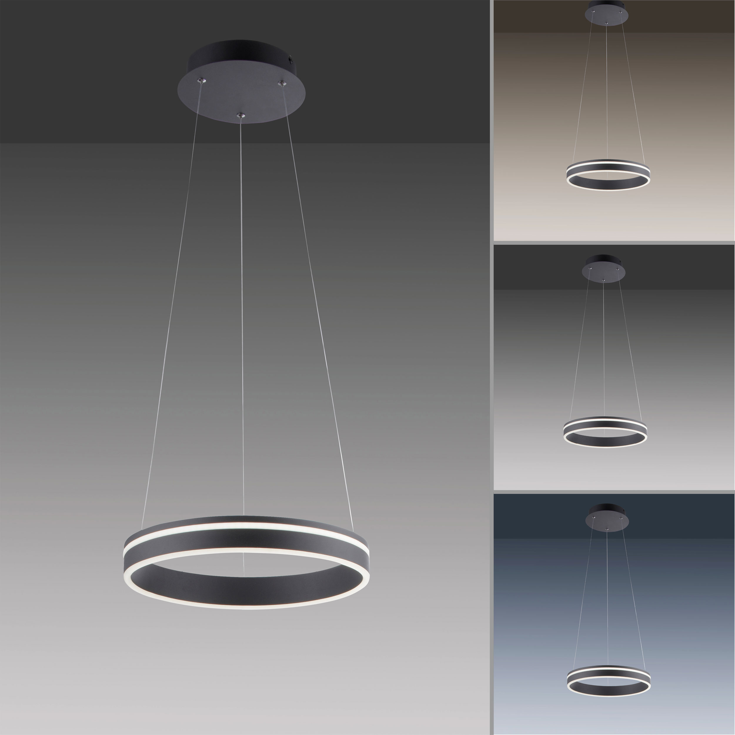 QLED-Pendelleuchte 1flg