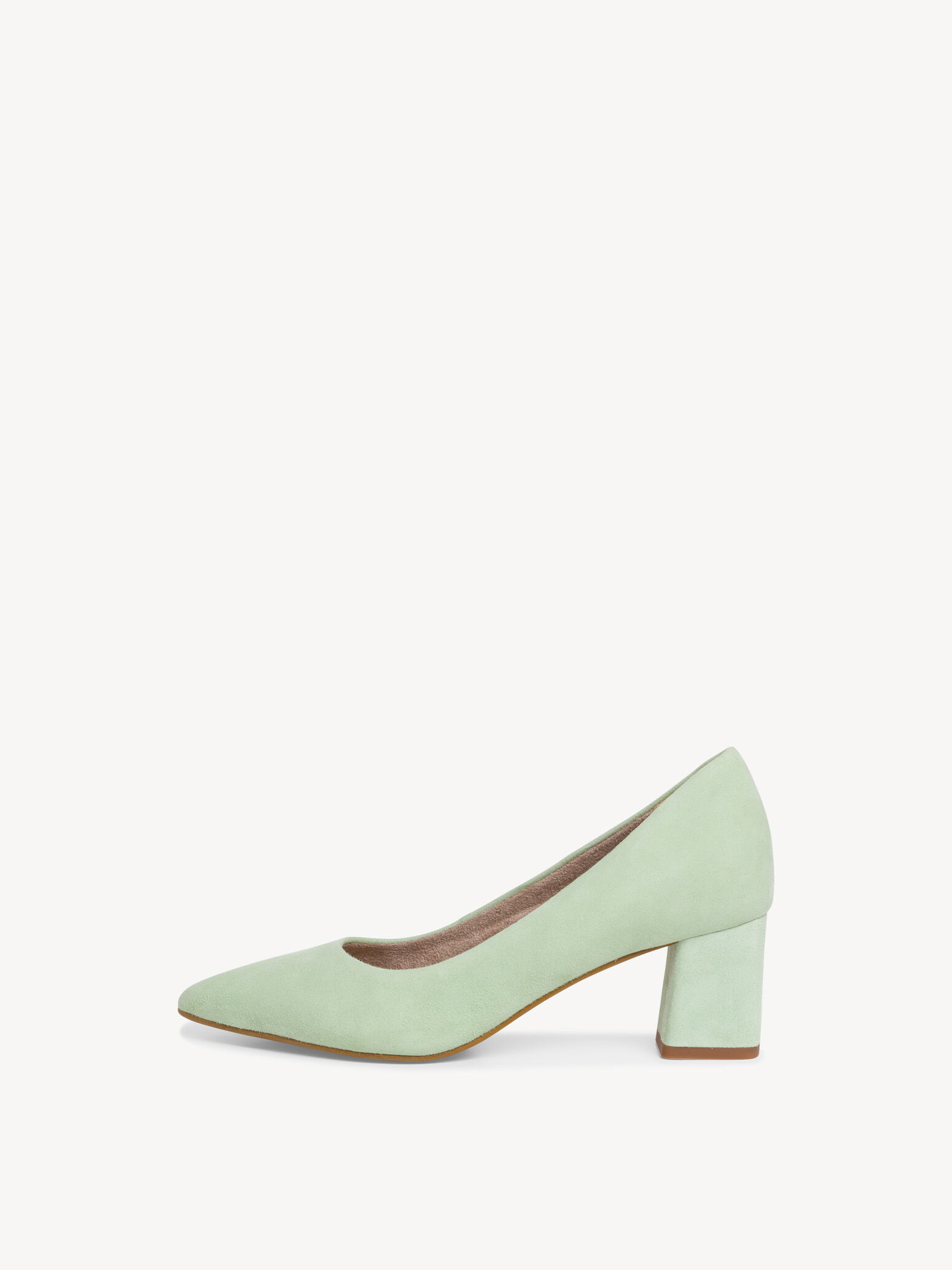 Escarpin en cuir - vert