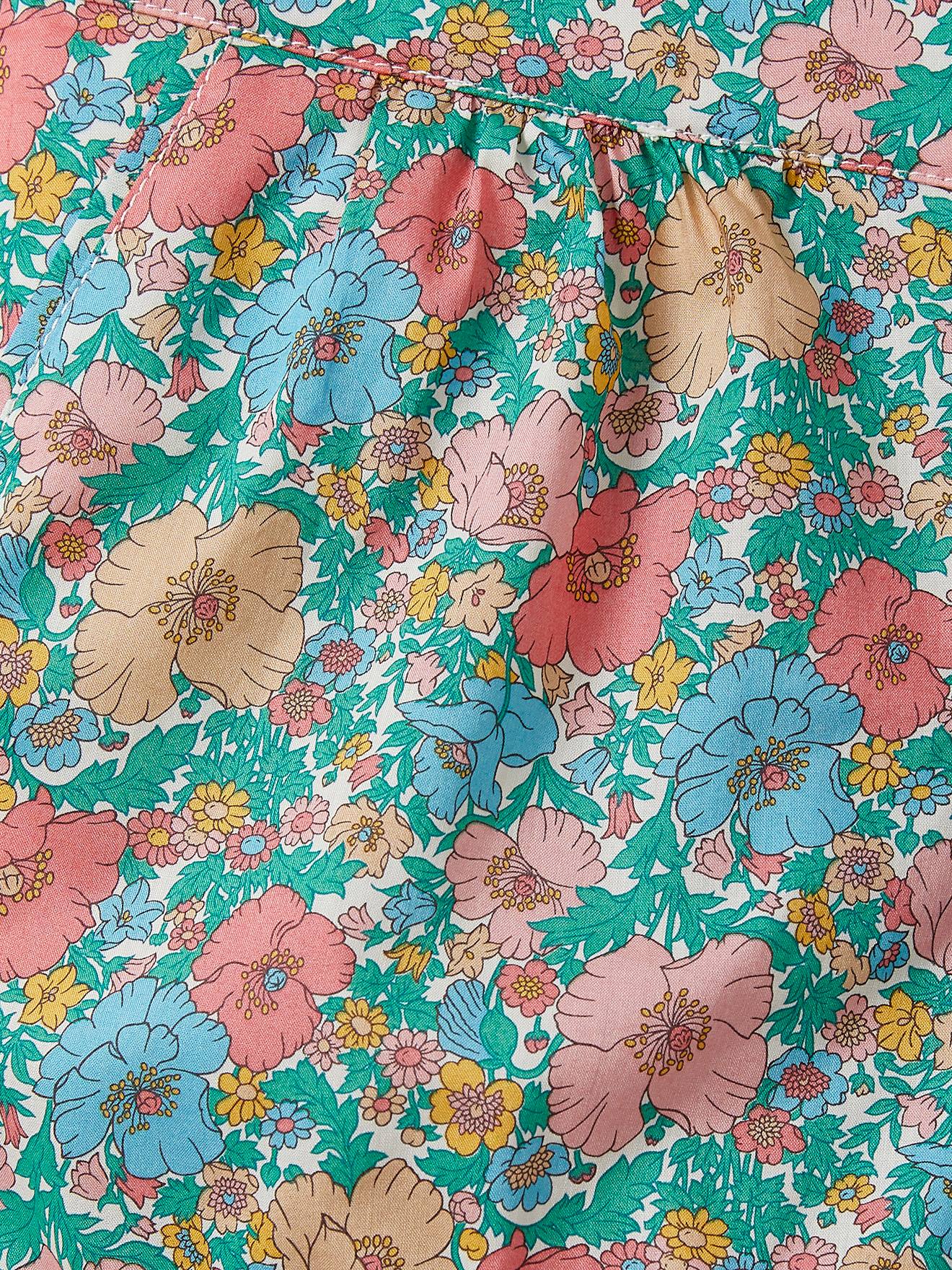 Short Fille en tissu Liberty Meadow Song CYRILLUS liberty meadow song (vert)