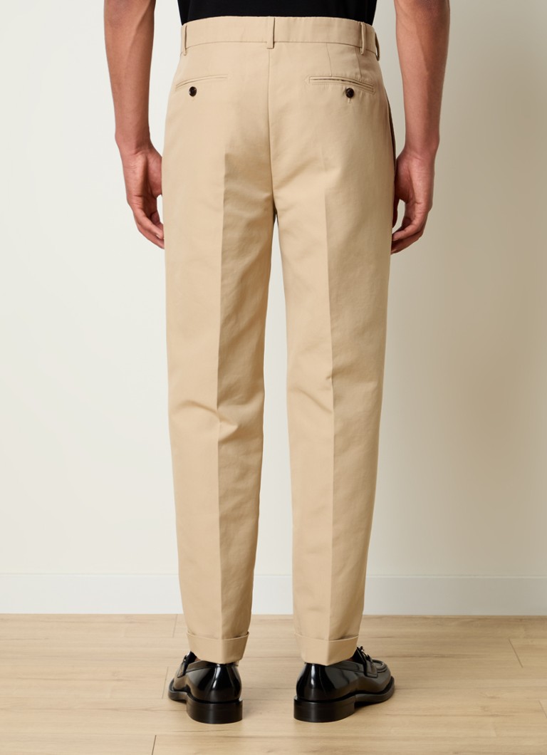 Tom Ford - Satorial - Pantaloni slim fit cu detalii plisate