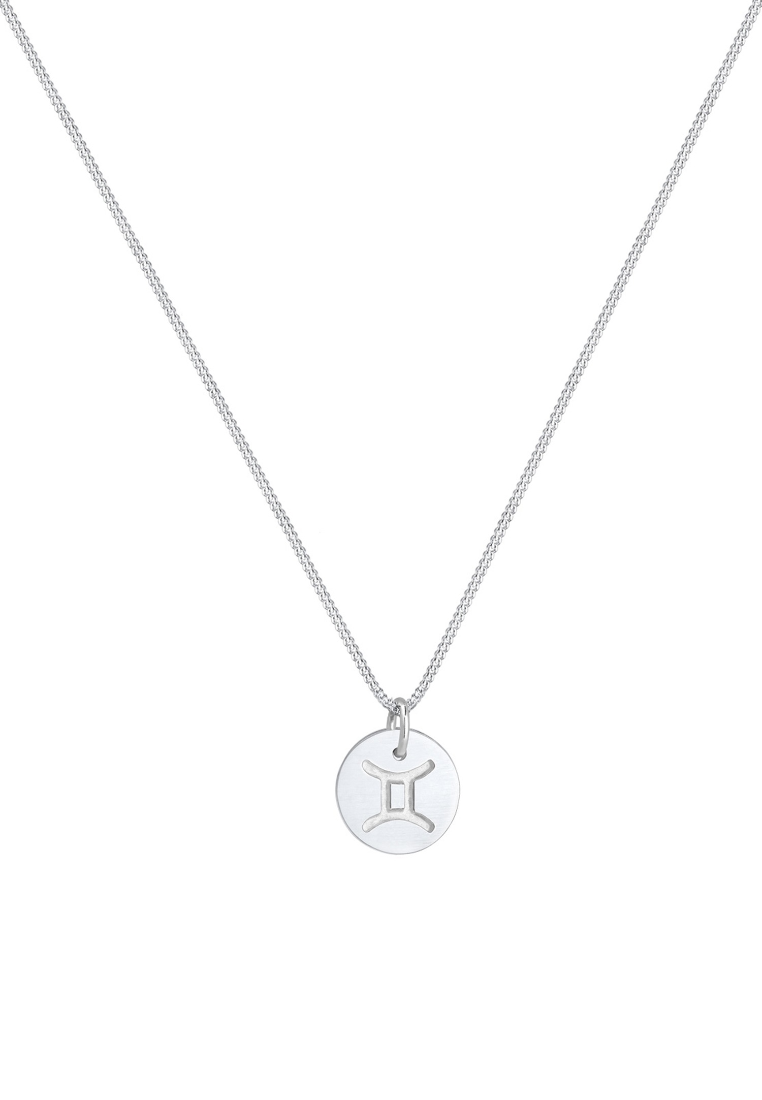 Elli Donna Segno Zodiacale Gemelli - (925/1000) Argento