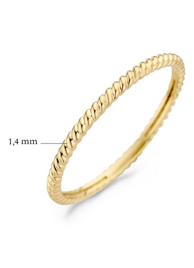 Anel Blush em ouro amarelo 14 quilates 1196YGO