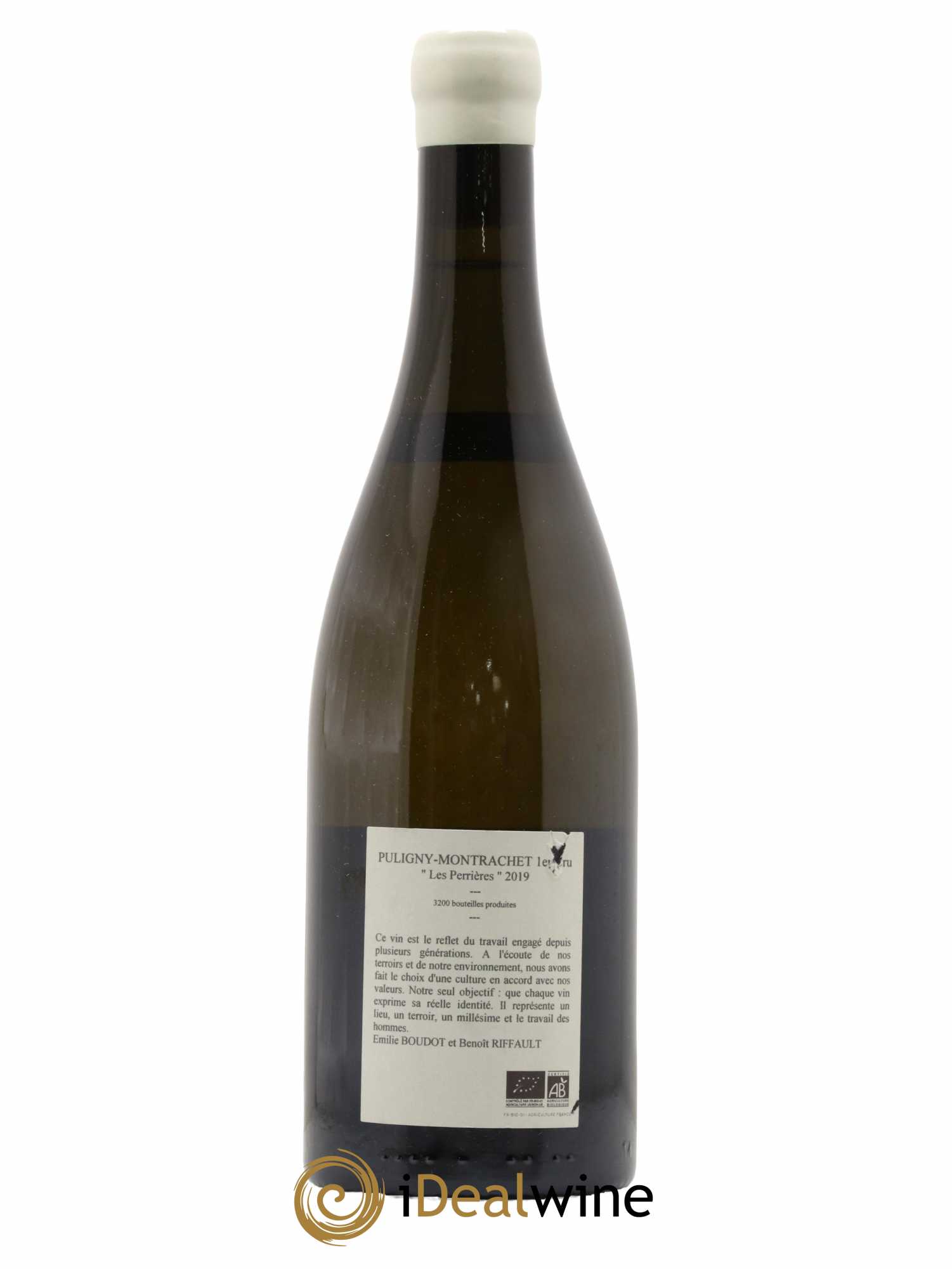 Puligny-Montrachet 1er Cru Les Perrières Etienne Sauzet  2019 - Lot de 1 Bouteille