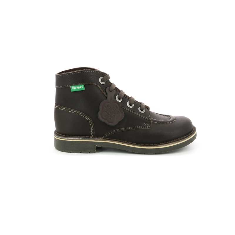 Bottillons cuir Kick Col
