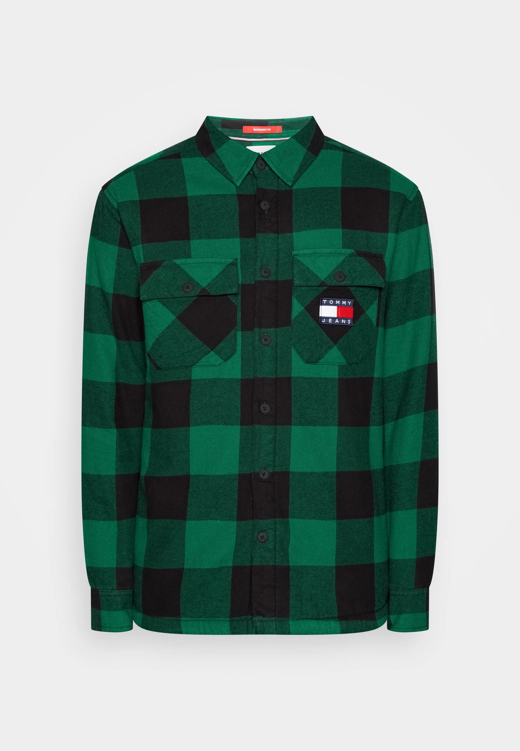 Tommy Jeans SHERPA OVERSHIRT - Chaqueta de entretiempo