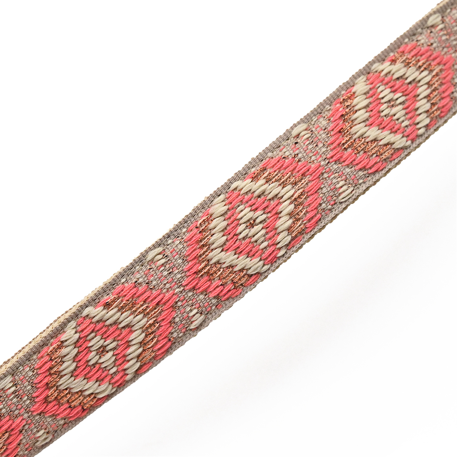 THE DOG IDEA Hundeleinen THE DOG IDEA Boho-Chic Hundeleine Coral 2 m