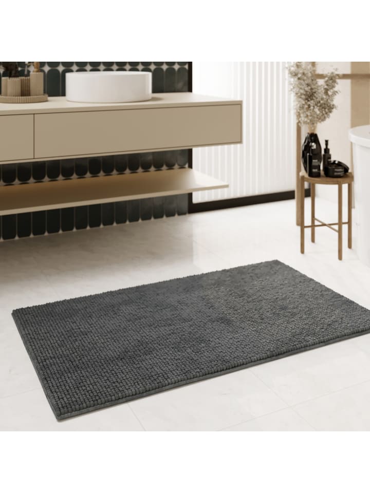 Wecon Home Badteppich Balu in grau anthrazit günstig kaufen