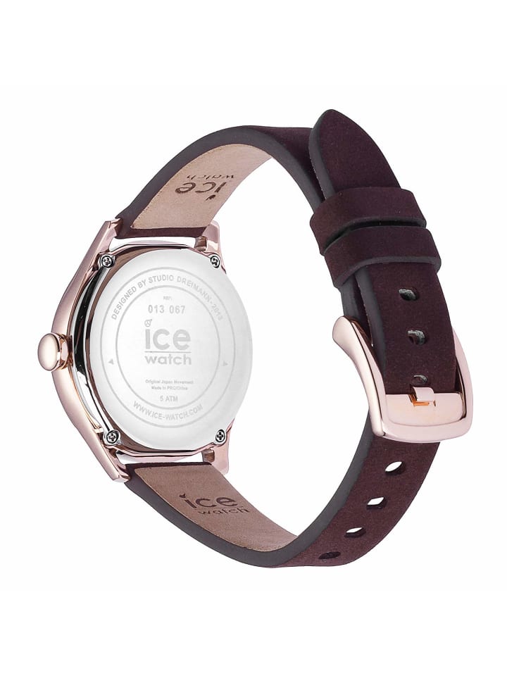 Ice Watch Quarzuhr 013072 (Small) braun Lederarmband  32 mm in braun günstig kaufen onesize