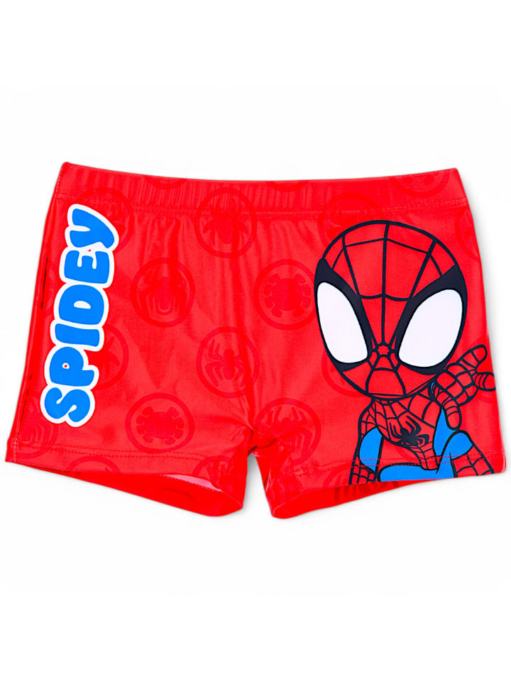 Spiderman Badehose Spidey in Rot günstig kaufen