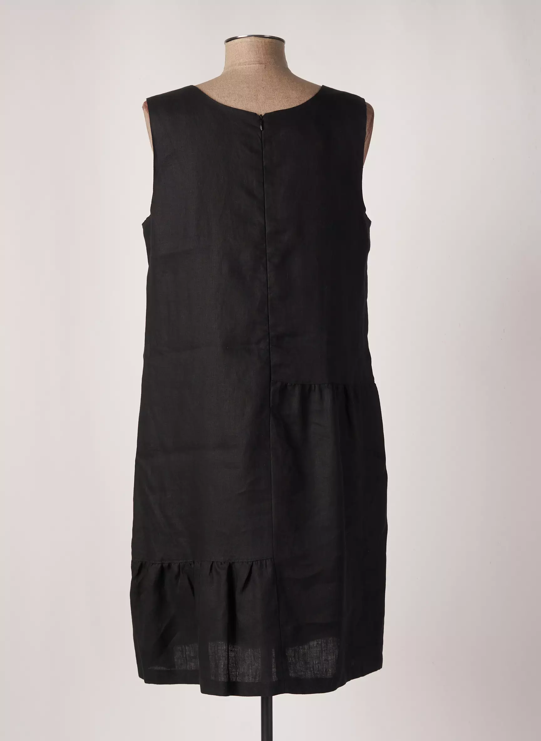 Filipine Lahoya Robes Mi Longues Femme couleur noir