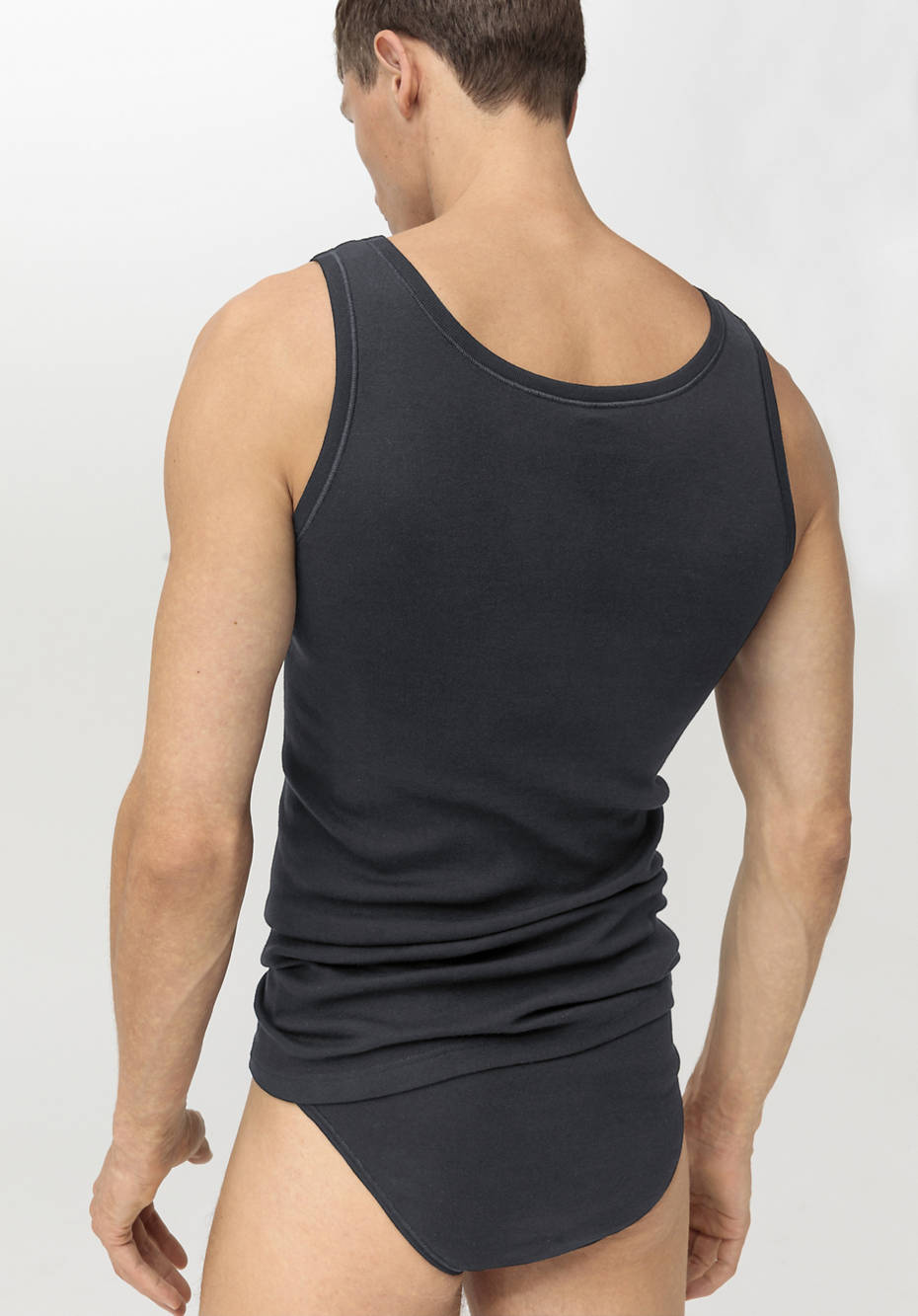 Athletic-Shirt aus reiner Bio-Baumwolle, 2er-Pack