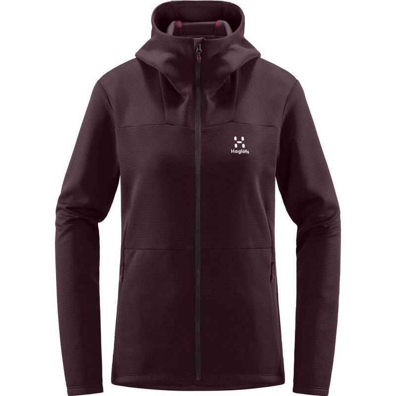 Haglöfs Willow Mid Hood Fleecejacke Damen