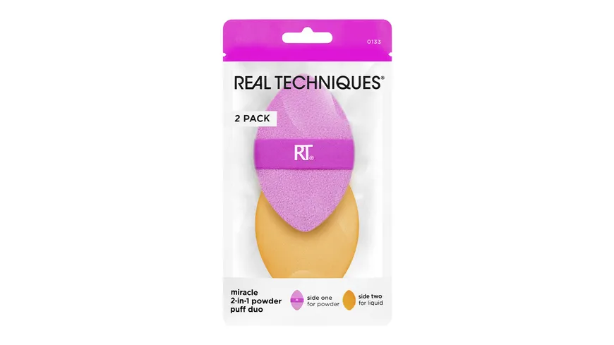 REAL TECHNIQUES Miracle 2-in-1 Powder Puff Duo