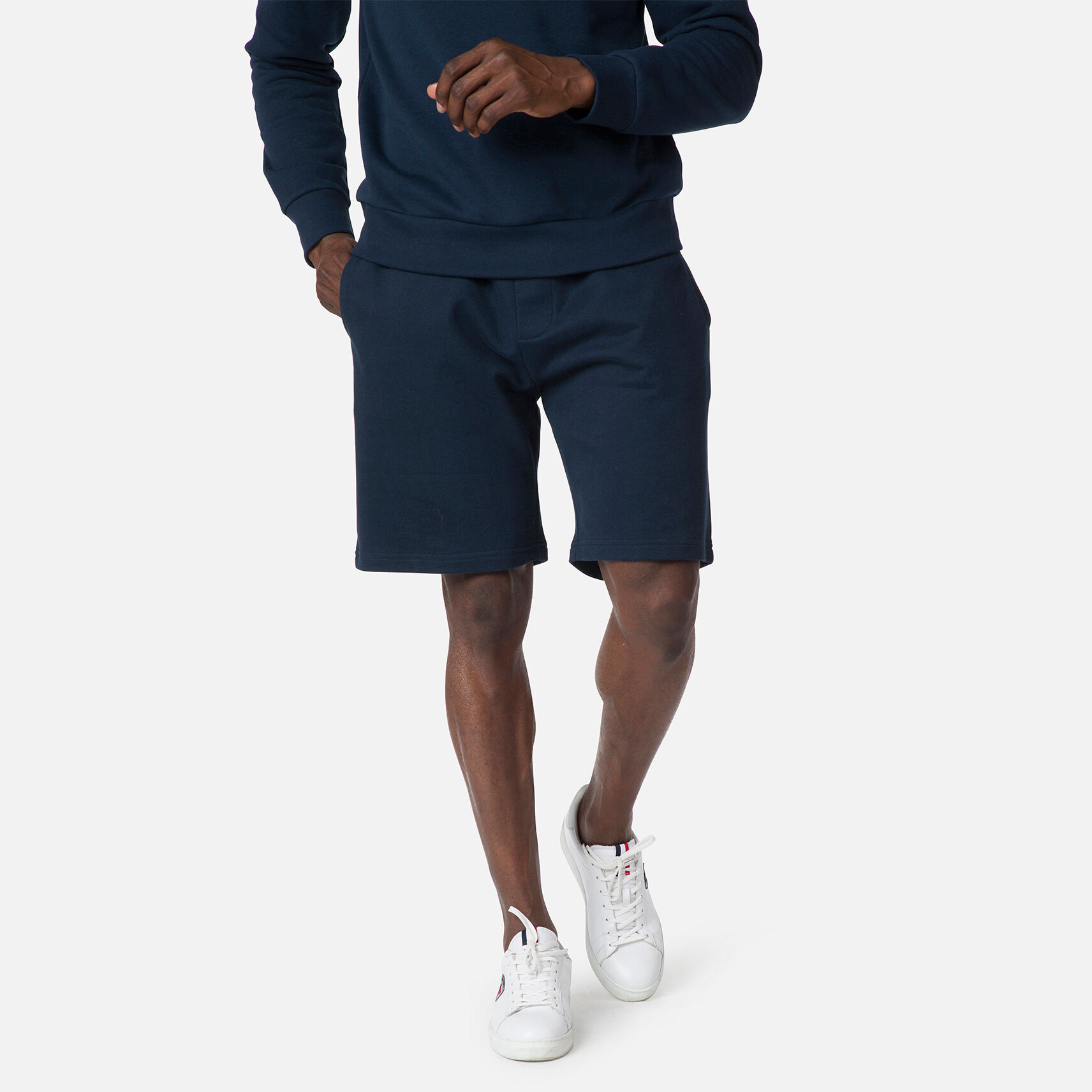 Short en coton logo pour homme