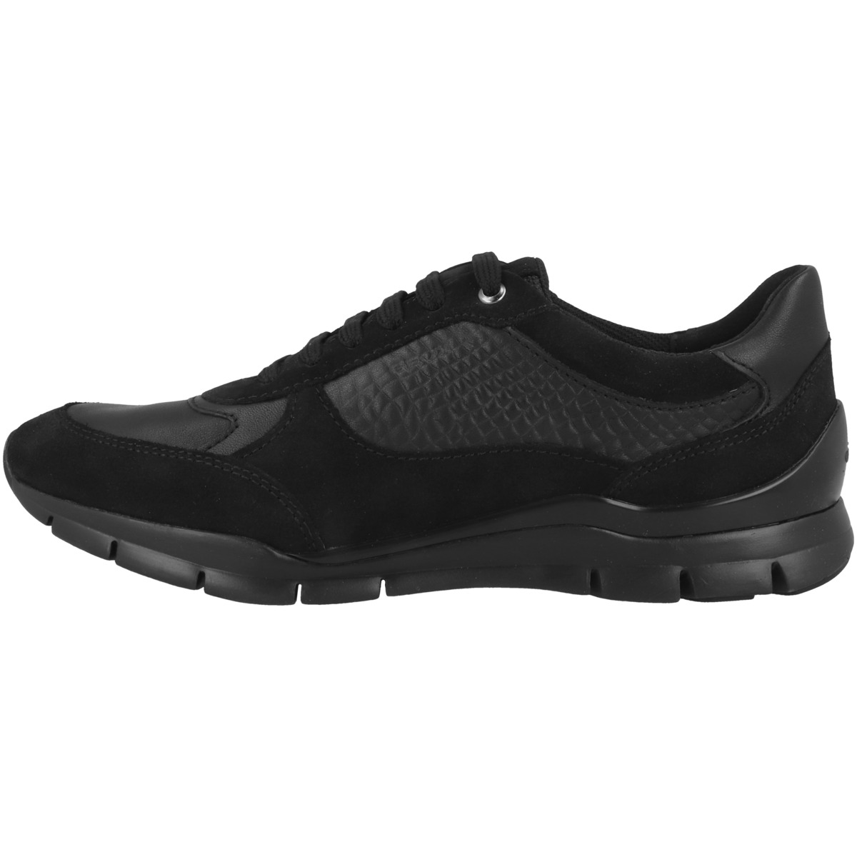 Geox D Sukie A Sneaker Low schwarz